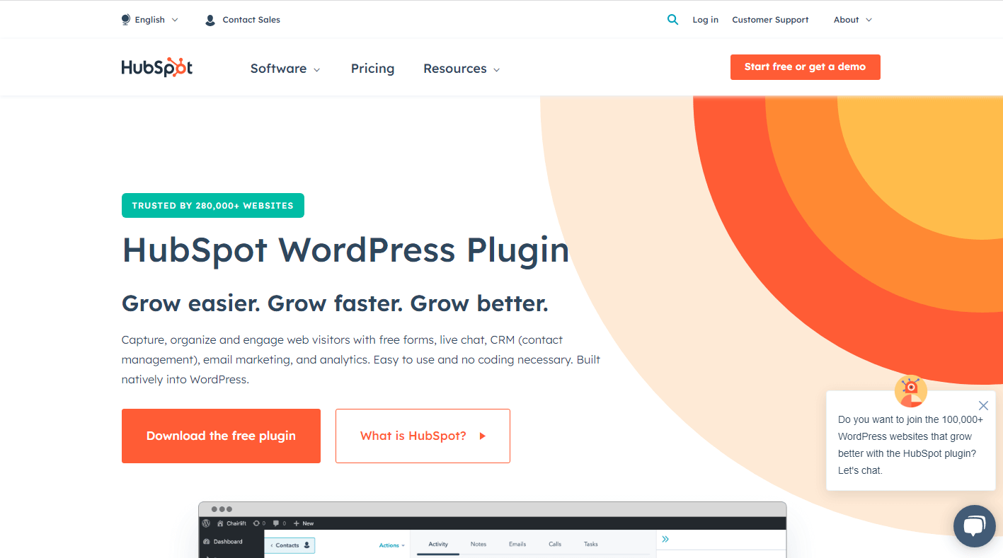 HubSpot WordPress Plugin